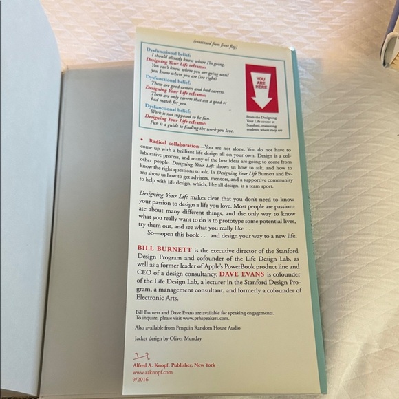 Designing Your Life book by Bill Burnett & Dave Evans - Picture 3 of 4